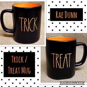 RARE Rae Dunn Trick/Treat Halloween Mug
